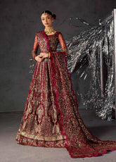 Muse By Nureh Formal Embroidered Net 3 Piece Unstitched Suit NU26MF D-NFM-02
