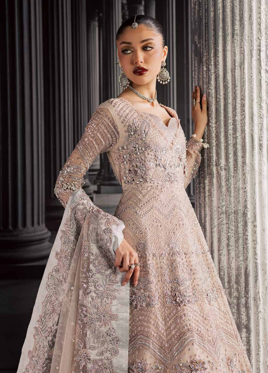 Muse By Nureh Formal Embroidered Net 3 Piece Unstitched Suit NU26MF D-NFM-04 Muse By Nureh Formal Embroidered Net 3 Piece Unstitched Suit NU26MF D-NFM-04