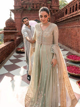 D#03 Mushq Izhaar Tissue De Luxe Emb Chiffon Collection 923