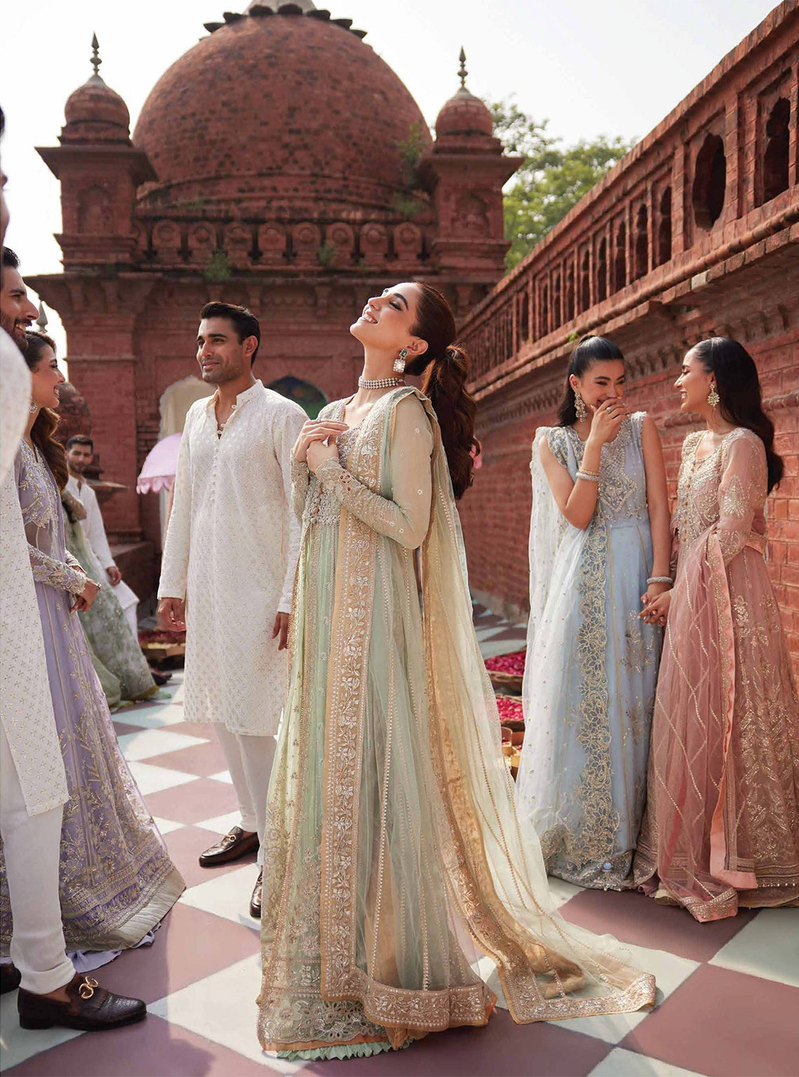 D#03 Mushq Izhaar Tissue De Luxe Emb Chiffon Collection 923 D#03 Mushq Izhaar Tissue De Luxe Emb Chiffon Collection 923