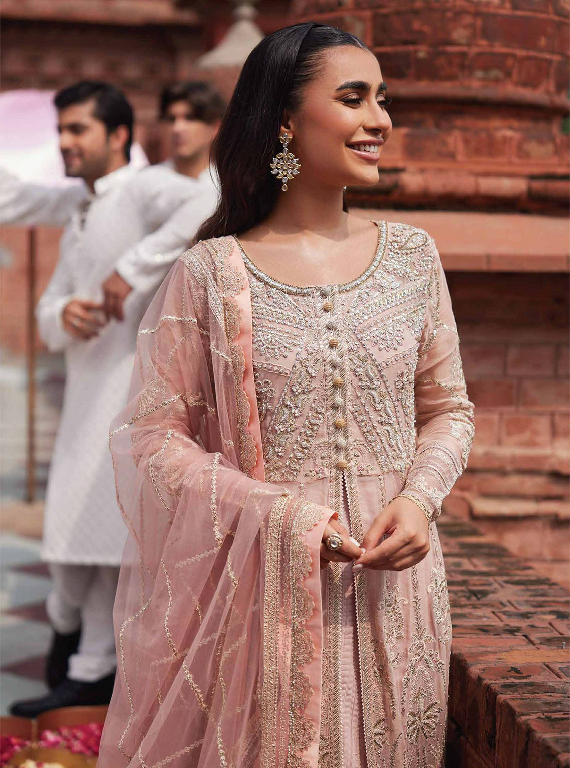 D#01 Mushq Izhaar Tissue De Luxe Emb Chiffon Collection 923 D#01 Mushq Izhaar Tissue De Luxe Emb Chiffon Collection 923