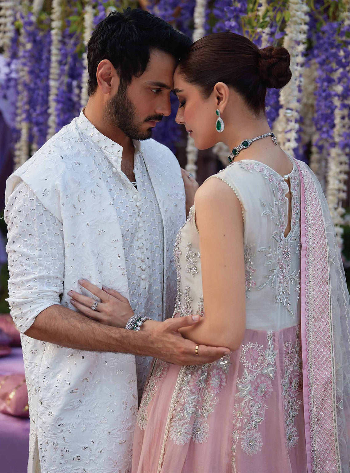 D#07 Mushq Izhaar Tissue De Luxe Emb Chiffon Collection 923 D#07 Mushq Izhaar Tissue De Luxe Emb Chiffon Collection 923