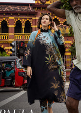 Mushq La Dolce Hemline Embroidered Lawn Suits Unstitched 3 Piece - MQ25LDH 10B PAULA