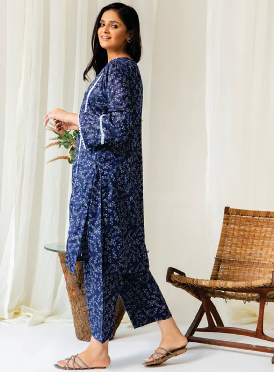 Myra By Rashid Textile Printed Lawn Suits Unstitched 2 Piece - RT24MY 8071 Myra By Rashid Textile Printed Lawn Suits Unstitched 2 Piece - RT24MY 8071