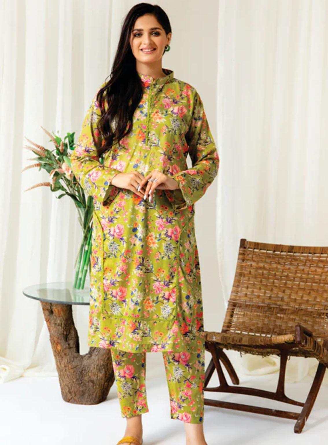 Myra By Rashid Textile Printed Lawn Suits Unstitched 2 Piece - RT24MY 8072 Myra By Rashid Textile Printed Lawn Suits Unstitched 2 Piece - RT24MY 8072
