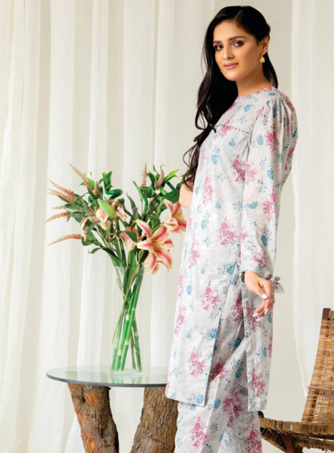 Myra By Rashid Textile Printed Lawn Suits Unstitched 2 Piece - RT24MY 8073 Myra By Rashid Textile Printed Lawn Suits Unstitched 2 Piece - RT24MY 8073