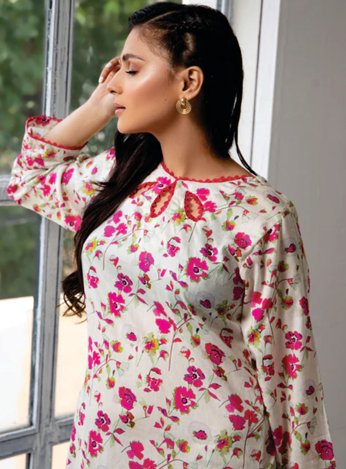 Myra By Rashid Textile Printed Lawn Suits Unstitched 2 Piece - RT24MY 8075 Myra By Rashid Textile Printed Lawn Suits Unstitched 2 Piece - RT24MY 8075