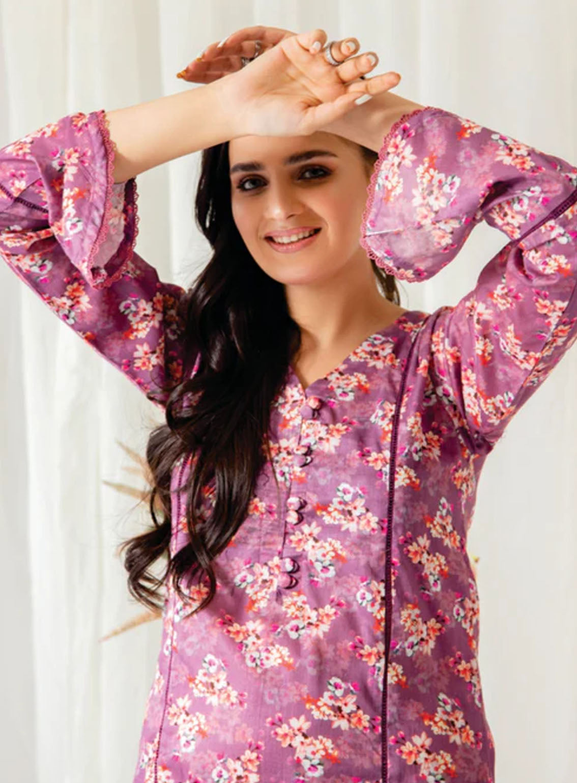 Myra By Rashid Textile Printed Lawn Suits Unstitched 2 Piece - RT24MY 8077 Myra By Rashid Textile Printed Lawn Suits Unstitched 2 Piece - RT24MY 8077