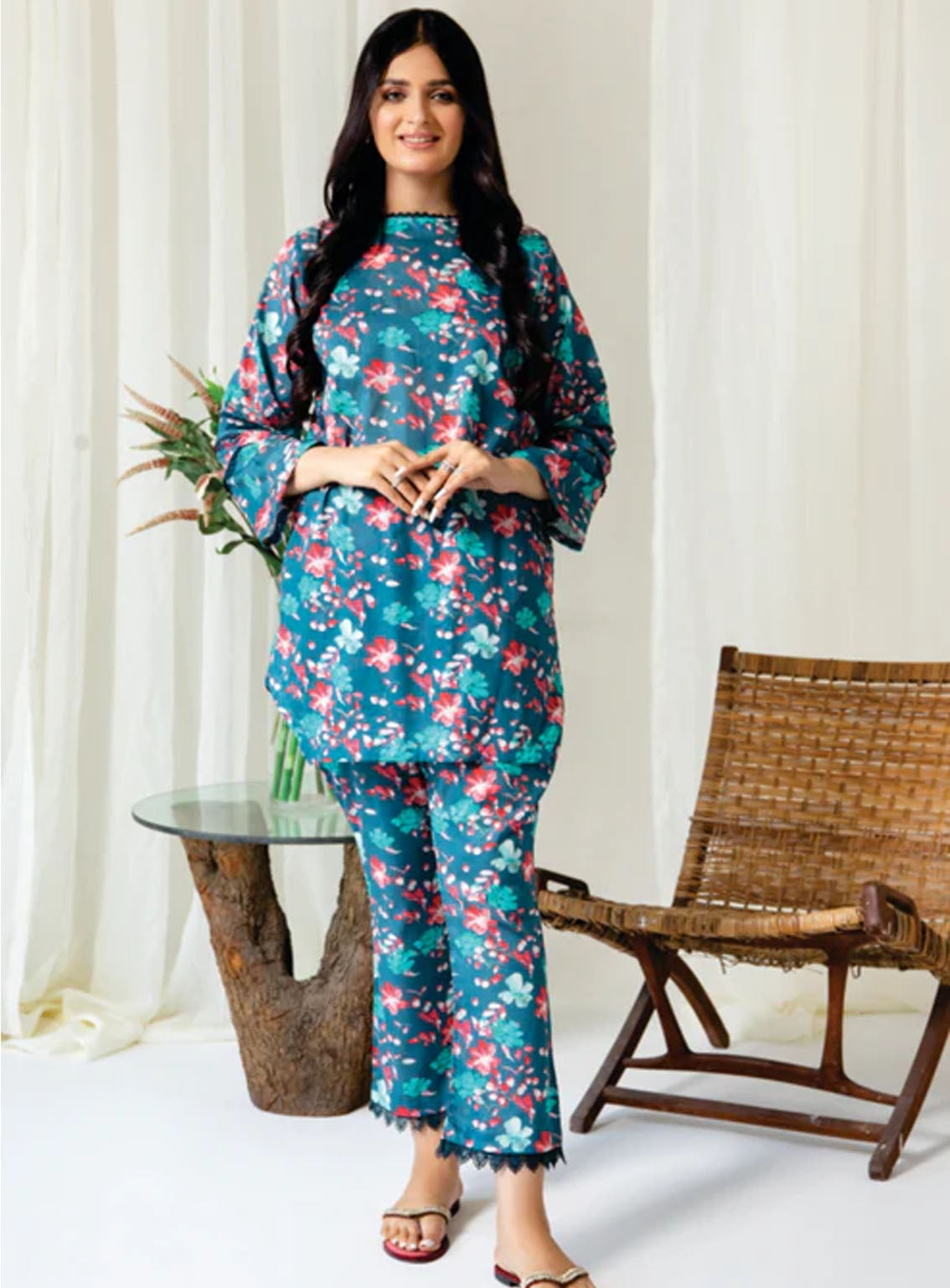 Myra By Rashid Textile Printed Lawn Suits Unstitched 2 Piece - RT24MY 8078 Myra By Rashid Textile Printed Lawn Suits Unstitched 2 Piece - RT24MY 8078
