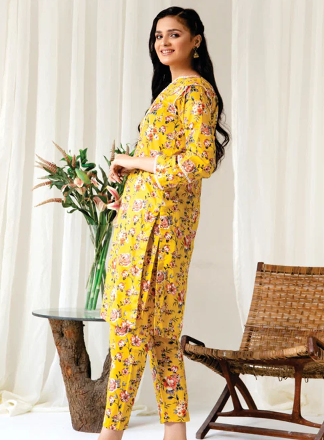 Myra By Rashid Textile Printed Lawn Suits Unstitched 2 Piece - RT24MY 8079 Myra By Rashid Textile Printed Lawn Suits Unstitched 2 Piece - RT24MY 8079