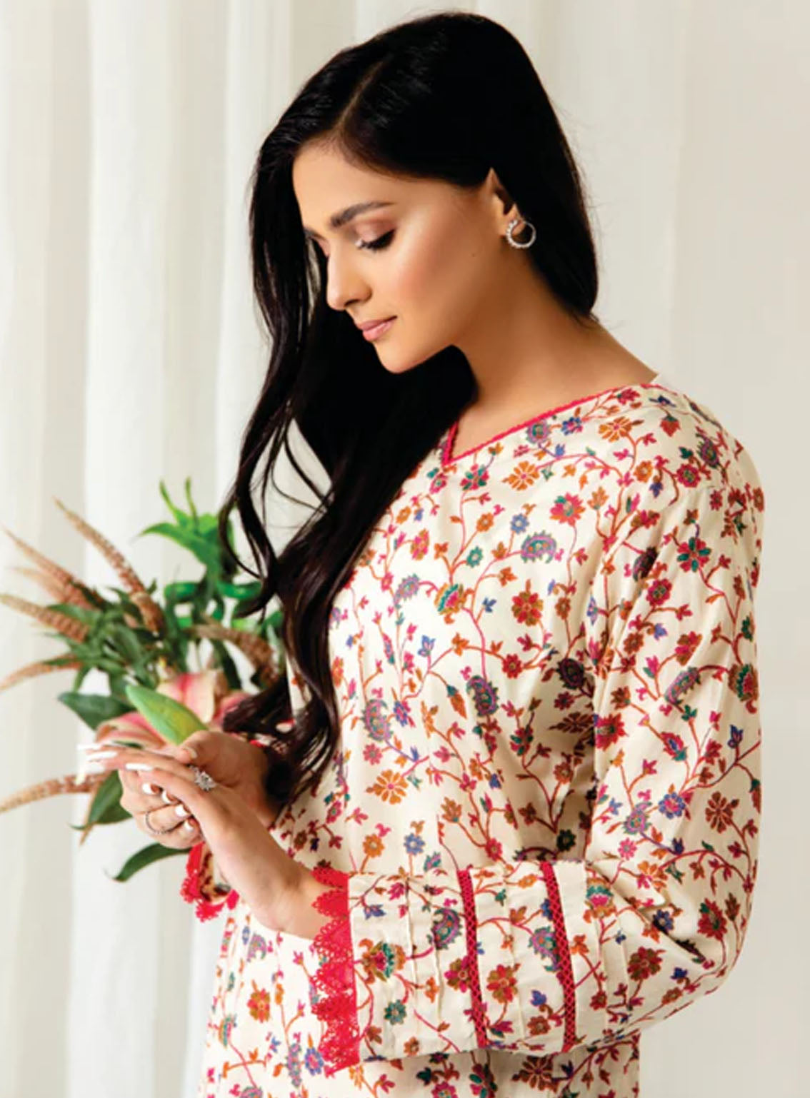 Myra By Rashid Textile Printed Lawn Suits Unstitched 2 Piece - RT24MY 8080 Myra By Rashid Textile Printed Lawn Suits Unstitched 2 Piece - RT24MY 8080