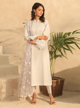 Najiazia Embroidered Lawn Suits Unstitched 3 Piece - NZ25EE ELEGANT