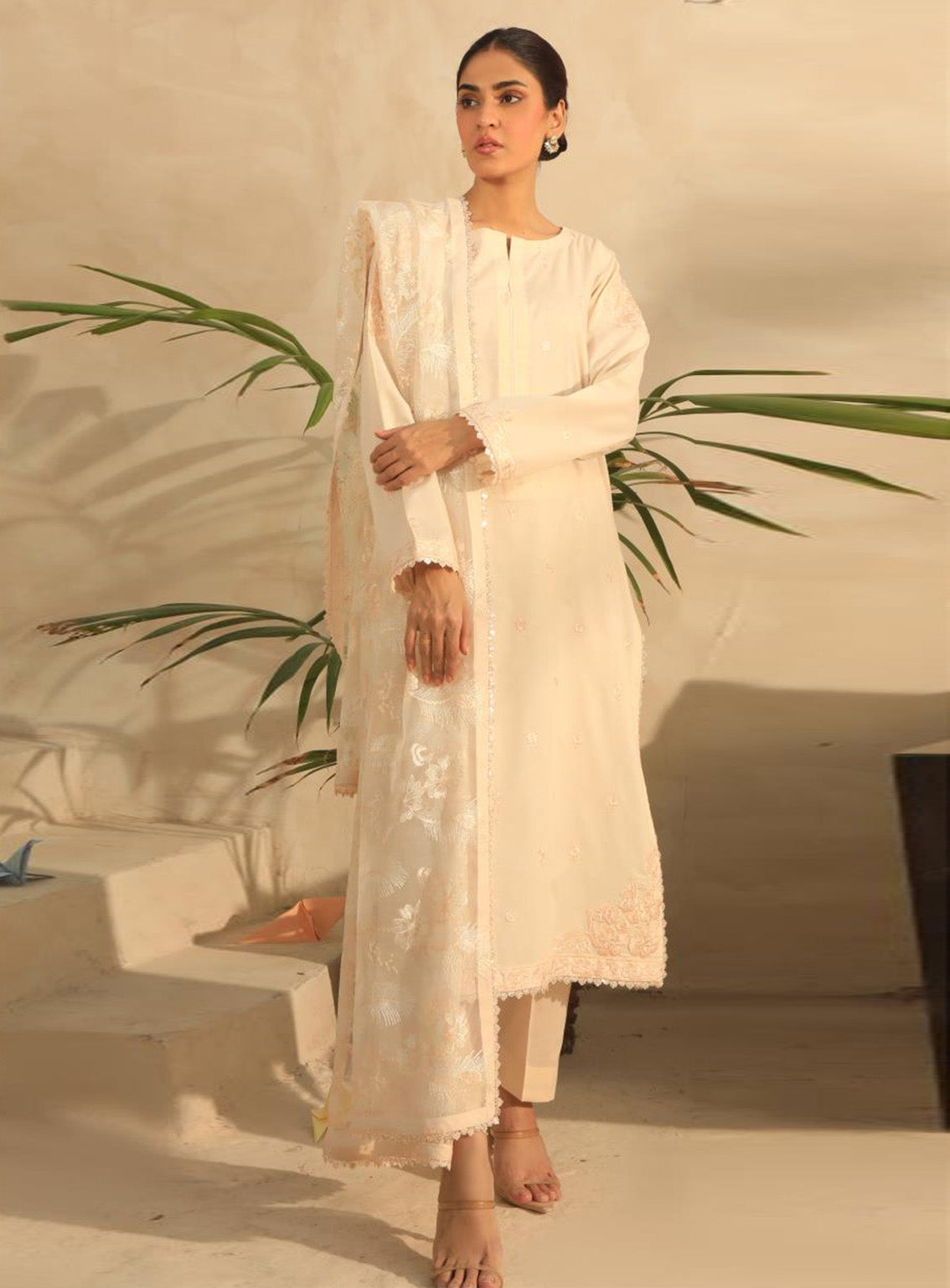 Najiazia Embroidered Lawn Suits Unstitched 3 Piece - NZ25EE GLORY Najiazia Embroidered Lawn Suits Unstitched 3 Piece - NZ25EE GLORY