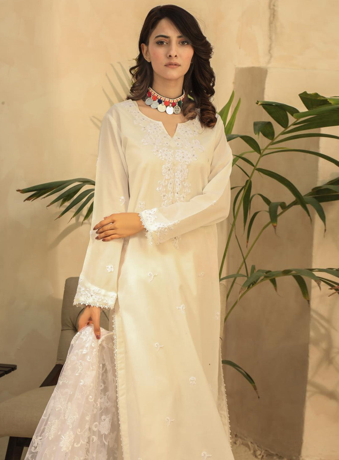 Najiazia Embroidered Lawn Suits Unstitched 3 Piece - NZ25EE PRETTY Najiazia Embroidered Lawn Suits Unstitched 3 Piece - NZ25EE PRETTY
