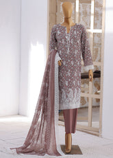 Nakshkari By HZ Textile Embroidered Lawn 3 Piece Unstitched Suit HZ26NEV3 D-NEC-1219