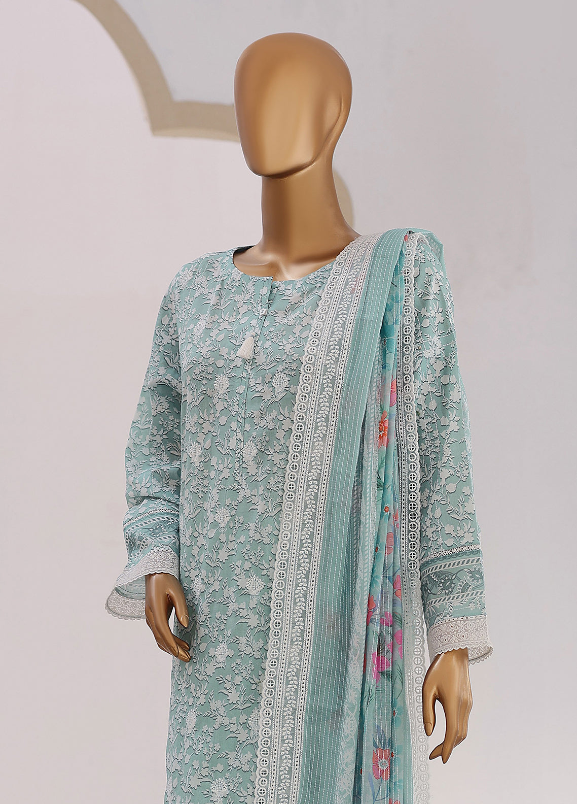 Nakshkari By HZ Textile Embroidered Lawn 3 Piece Unstitched Suit HZ26NEV3 D-NEC-1221 Nakshkari By HZ Textile Embroidered Lawn 3 Piece Unstitched Suit HZ26NEV3 D-NEC-1221