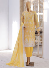 Nakshkari By HZ Textile Embroidered Lawn 3 Piece Unstitched Suit HZ26NEV3 D-NEC-1222