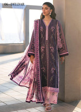 Namah By Xenia Embroidered Lawn 3 Piece Unstitched Suit XE26NS D-1210 DELDAR