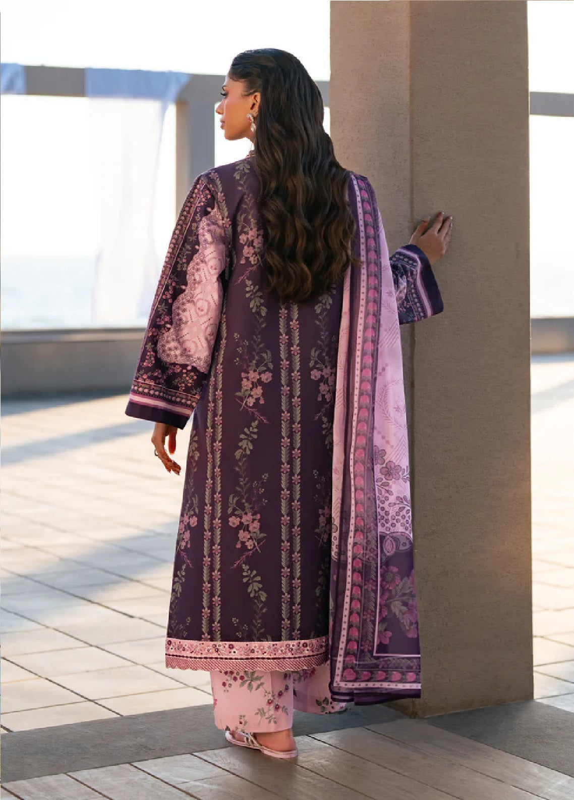 Namah By Xenia Embroidered Lawn 3 Piece Unstitched Suit XE26NS D-1210 DELDAR Namah By Xenia Embroidered Lawn 3 Piece Unstitched Suit XE26NS D-1210 DELDAR