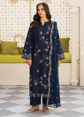 Namah By Xenia Embroidered Lawn 3 Piece Unstitched Suit XE26NS D-1243 DANIYAH