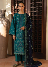 Namah By Xenia Embroidered Lawn 3 Piece Unstitched Suit XE26NS D-1244 NIRA