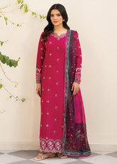 Namah By Xenia Embroidered Lawn 3 Piece Unstitched Suit XE26NS D-1255 VEYRAH
