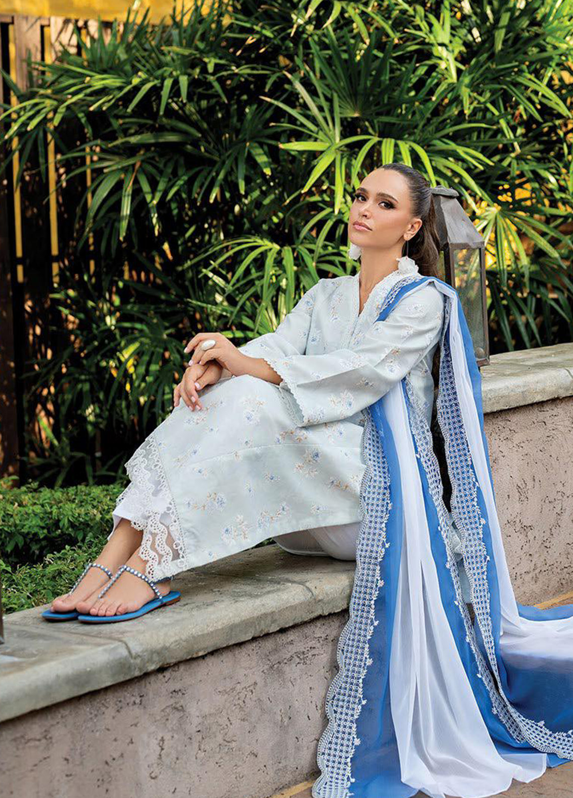 Namah By Xenia Embroidered Lawn 3 Piece Unstitched Suit XE26NS D-998 LISSE Namah By Xenia Embroidered Lawn 3 Piece Unstitched Suit XE26NS D-998 LISSE
