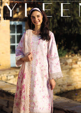 Naqsh By Ayleen Embroidered Lawn 3 Piece Unstitched Suit ALN26NQ Nigarish