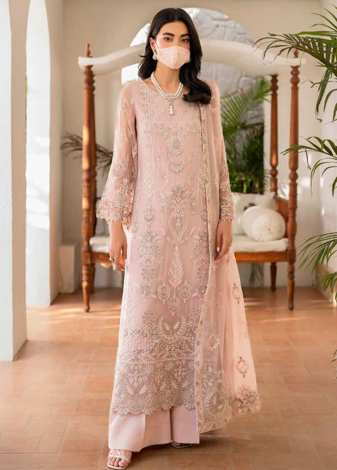Naqsh by Safeera Embroidered Chiffon Suits Unstitched 3 Piece - FS24NS S-1403 Naqsh by Safeera Embroidered Chiffon Suits Unstitched 3 Piece - FS24NS S-1403