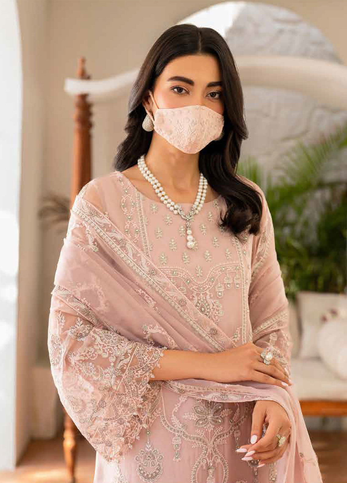 Naqsh by Safeera Embroidered Chiffon Suits Unstitched 3 Piece - FS24NS S-1403 Naqsh by Safeera Embroidered Chiffon Suits Unstitched 3 Piece - FS24NS S-1403