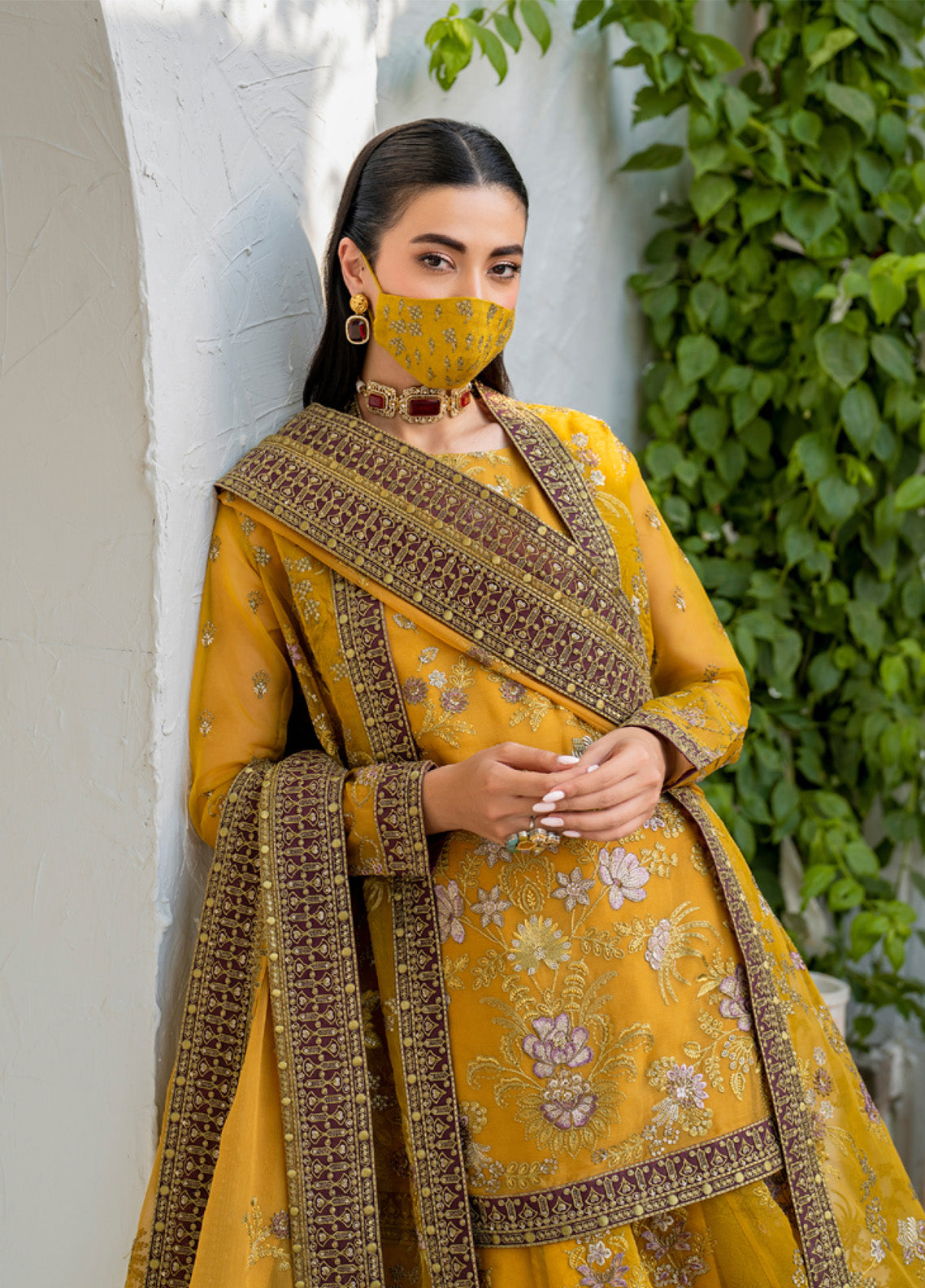 Naqsh by Safeera Embroidered Chiffon Suits Unstitched 3 Piece - FS24NS S-1404 Naqsh by Safeera Embroidered Chiffon Suits Unstitched 3 Piece - FS24NS S-1404