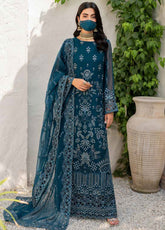 Naqsh by Safeera Embroidered Chiffon Suits Unstitched 3 Piece - FS24NS S-1410