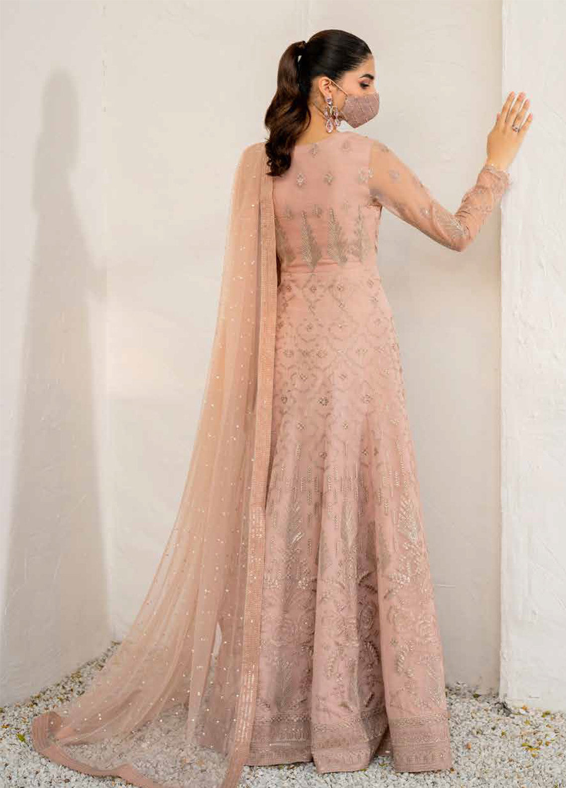 Naqsh by Safeera Embroidered Organza Suits Unstitched 3 Piece - FS24NS S-1407 Naqsh by Safeera Embroidered Organza Suits Unstitched 3 Piece - FS24NS S-1407