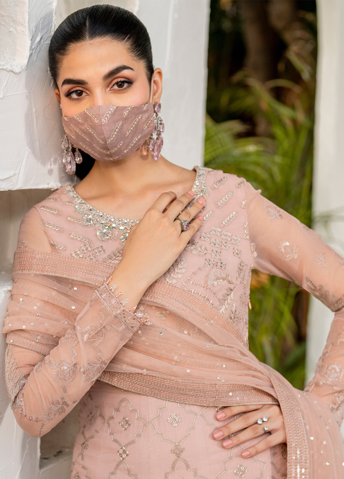 Naqsh by Safeera Embroidered Organza Suits Unstitched 3 Piece - FS24NS S-1407 Naqsh by Safeera Embroidered Organza Suits Unstitched 3 Piece - FS24NS S-1407