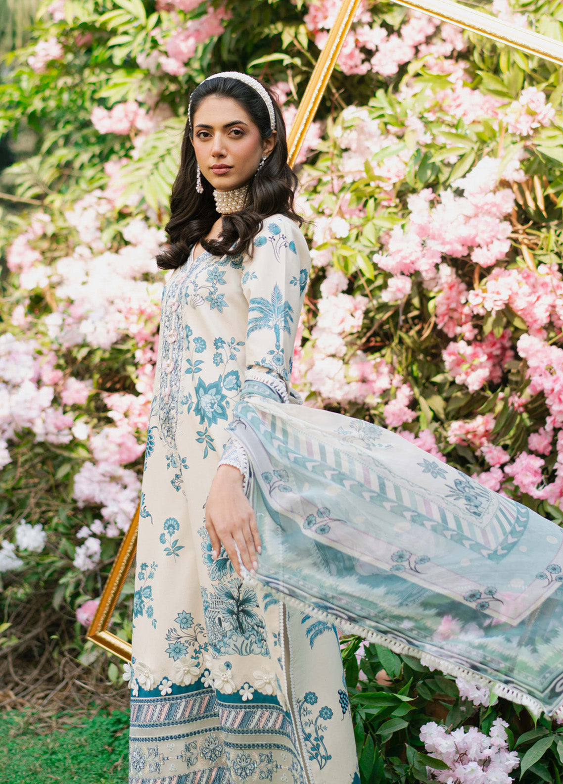 Nature's Whisper by Saad Shaikh Embroidered Lawn Suits Unstitched 3 Piece - SSK25NW AABROO Nature's Whisper by Saad Shaikh Embroidered Lawn Suits Unstitched 3 Piece - SSK25NW AABROO