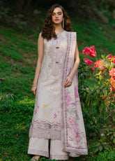 Nature's Whisper by Saad Shaikh Embroidered Lawn Suits Unstitched 3 Piece - SSK25NW AAFREEN