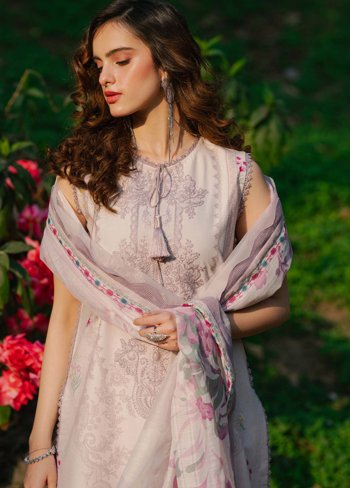 Nature's Whisper by Saad Shaikh Embroidered Lawn Suits Unstitched 3 Piece - SSK25NW AAFREEN Nature's Whisper by Saad Shaikh Embroidered Lawn Suits Unstitched 3 Piece - SSK25NW AAFREEN