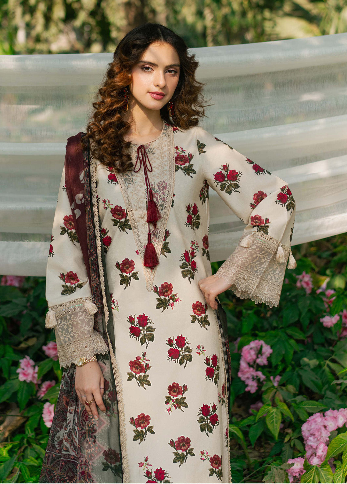 Nature's Whisper by Saad Shaikh Embroidered Lawn Suits Unstitched 3 Piece - SSK25NW GULZAR Nature's Whisper by Saad Shaikh Embroidered Lawn Suits Unstitched 3 Piece - SSK25NW GULZAR