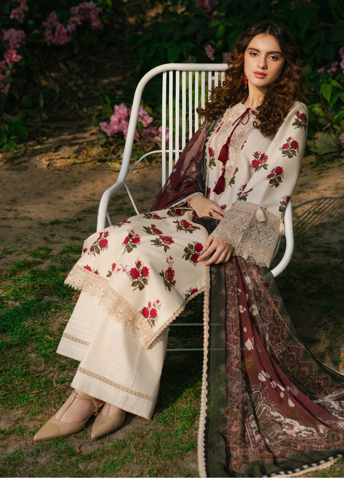 Nature's Whisper by Saad Shaikh Embroidered Lawn Suits Unstitched 3 Piece - SSK25NW GULZAR Nature's Whisper by Saad Shaikh Embroidered Lawn Suits Unstitched 3 Piece - SSK25NW GULZAR