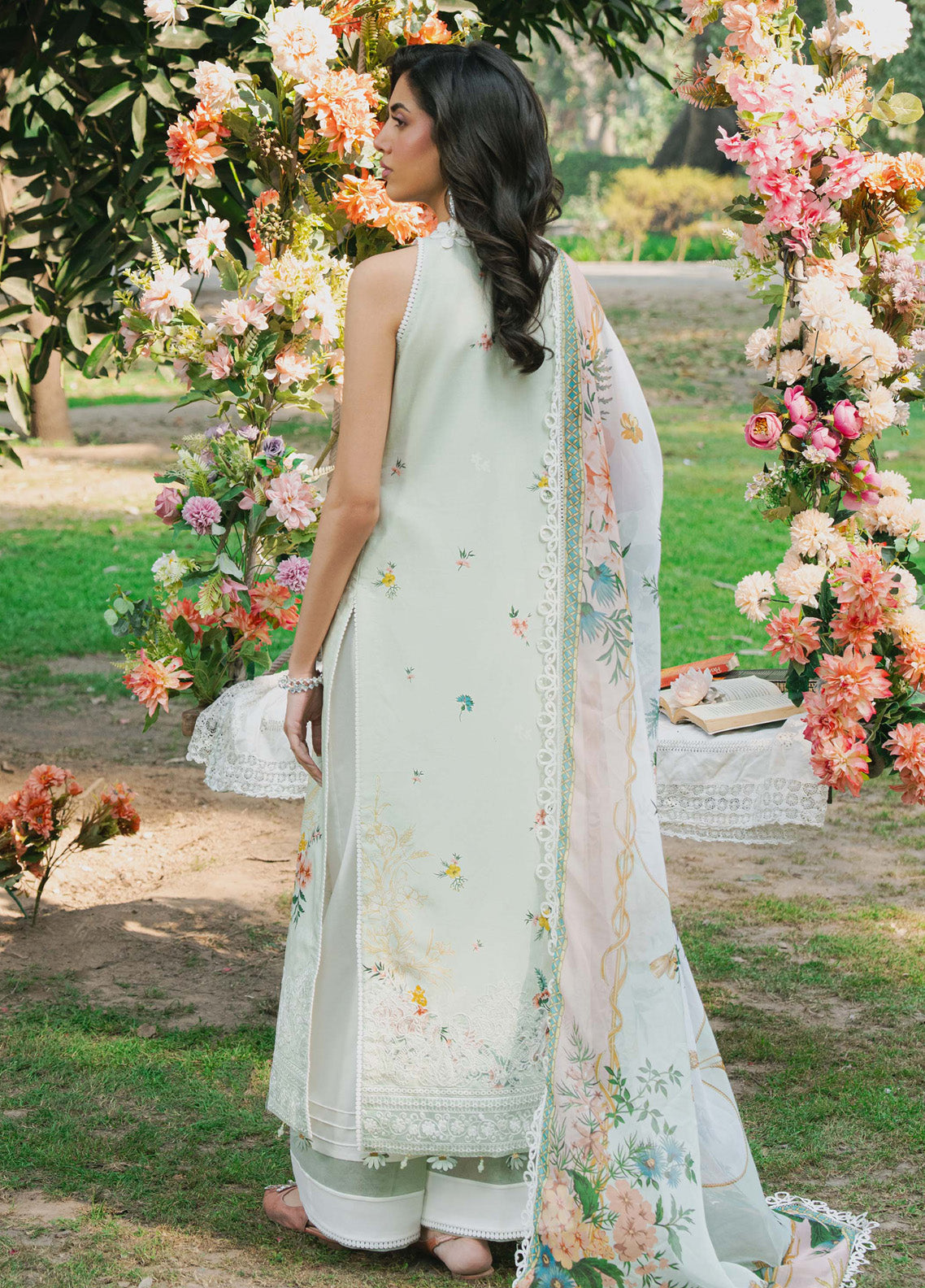 Nature's Whisper by Saad Shaikh Embroidered Lawn Suits Unstitched 3 Piece - SSK25NW MEHER Nature's Whisper by Saad Shaikh Embroidered Lawn Suits Unstitched 3 Piece - SSK25NW MEHER