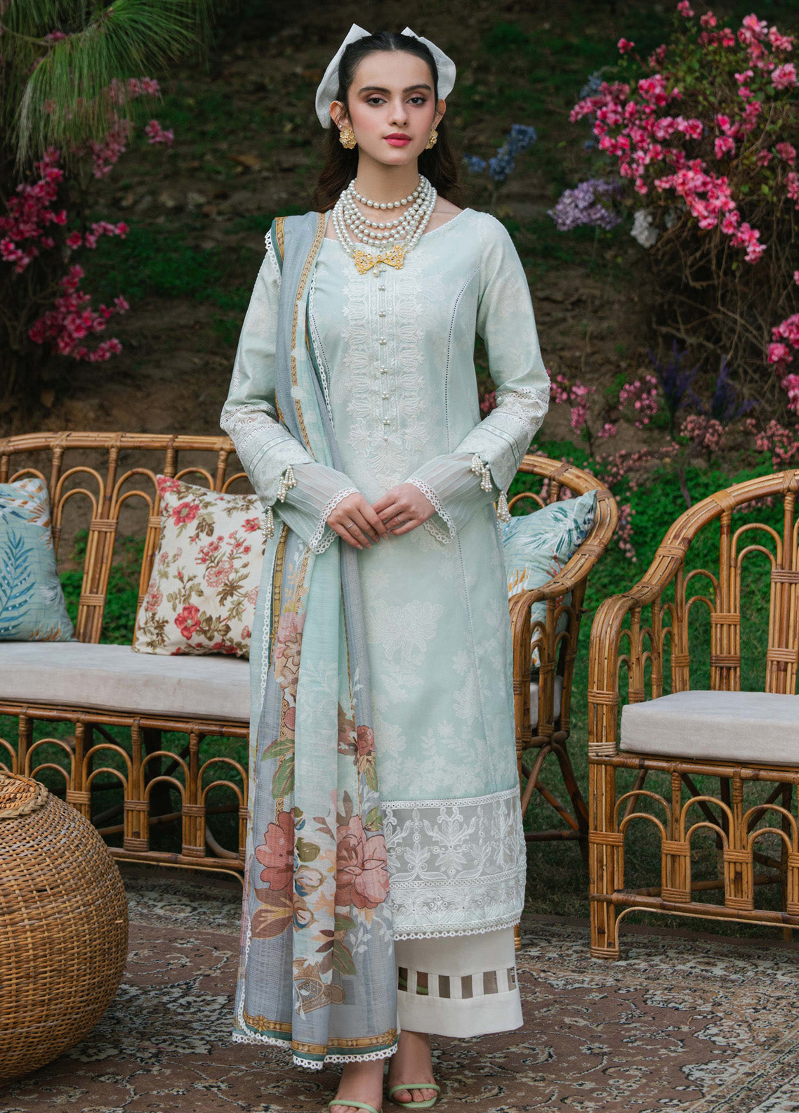 Nature's Whisper by Saad Shaikh Embroidered Lawn Suits Unstitched 3 Piece - SSK25NW NAZM Nature's Whisper by Saad Shaikh Embroidered Lawn Suits Unstitched 3 Piece - SSK25NW NAZM