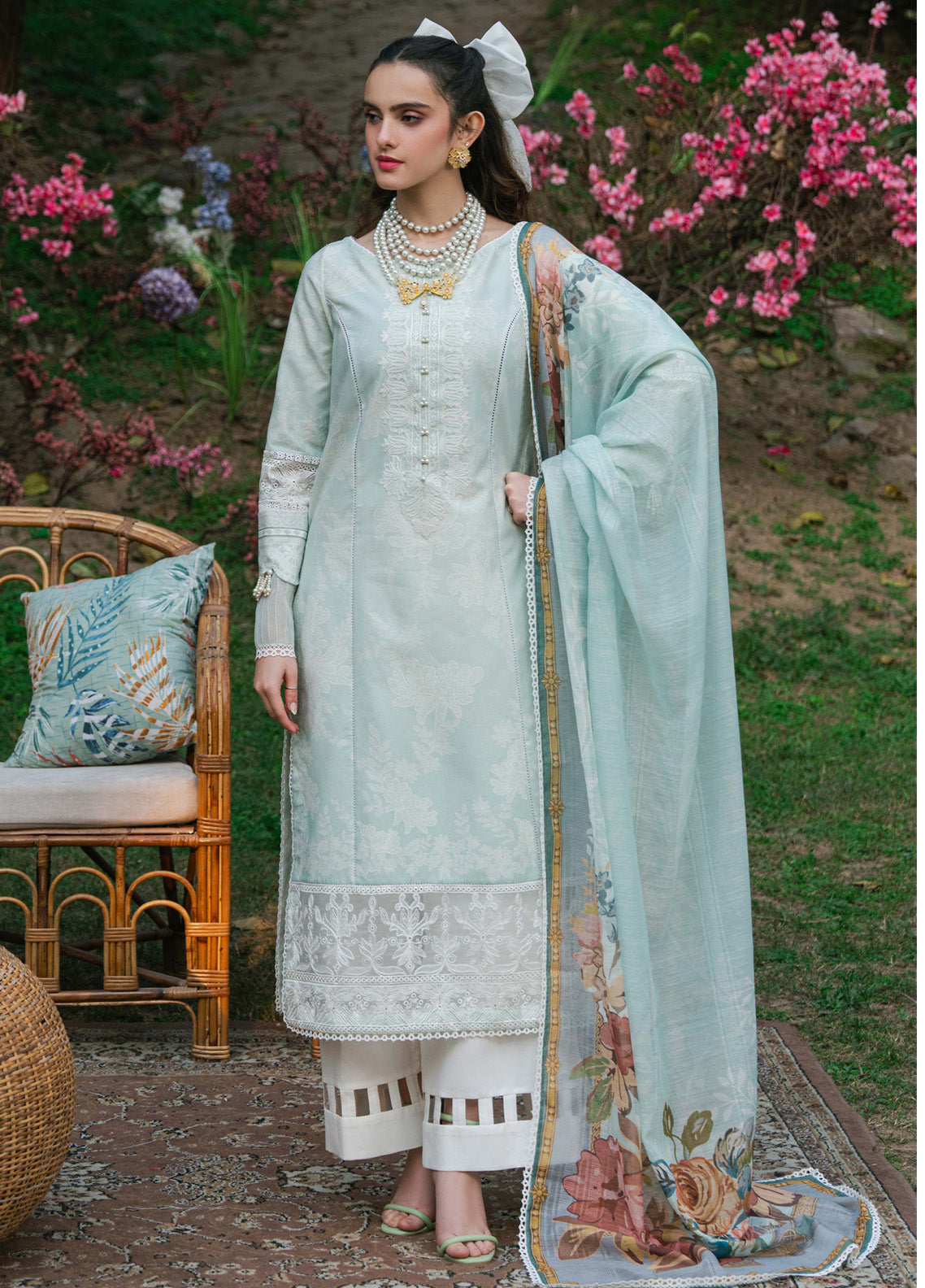 Nature's Whisper by Saad Shaikh Embroidered Lawn Suits Unstitched 3 Piece - SSK25NW NAZM Nature's Whisper by Saad Shaikh Embroidered Lawn Suits Unstitched 3 Piece - SSK25NW NAZM