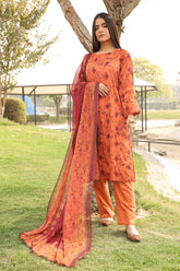 D#7577 Rashid Nauroz Emb Lawn Collection 523