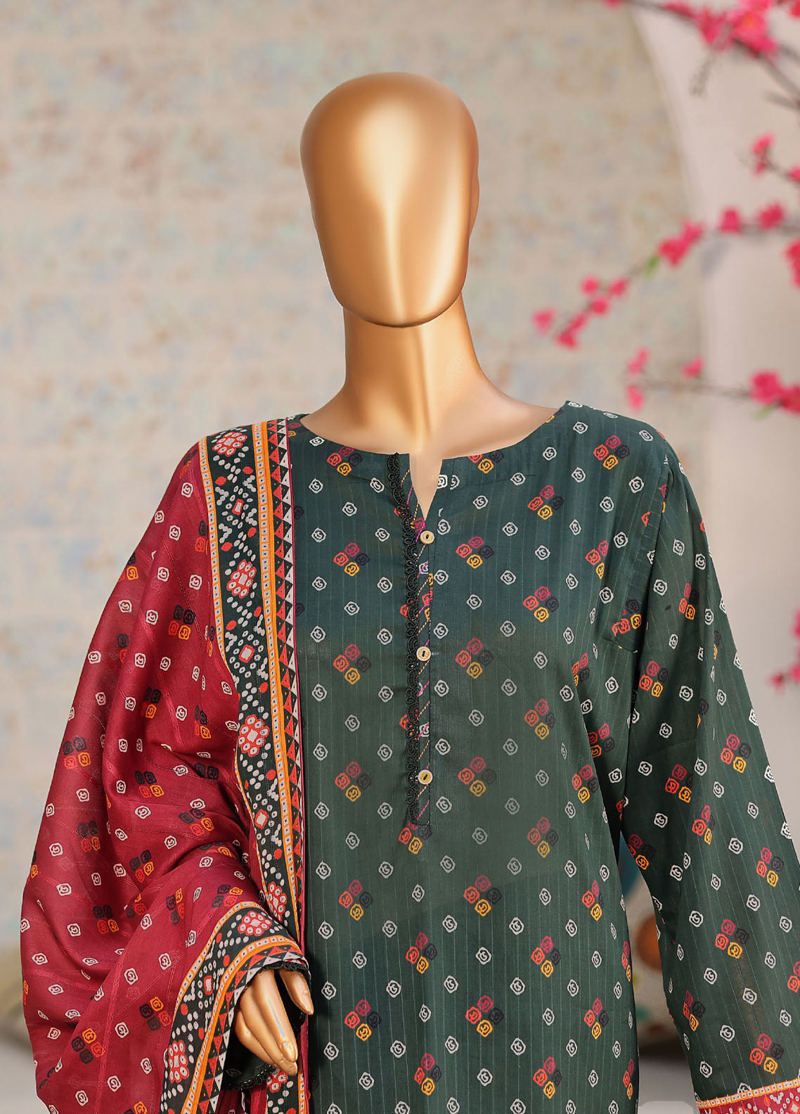 Nayab By HZ Textile Printed Lawn 3 Piece Unstitched Suit HZ26NP D-NPC-02 Nayab By HZ Textile Printed Lawn 3 Piece Unstitched Suit HZ26NP D-NPC-02