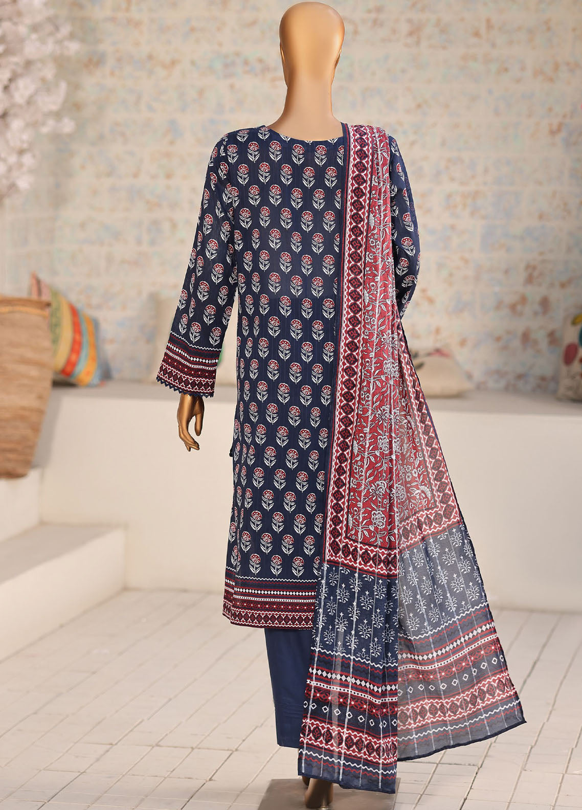 Nayab By HZ Textile Printed Lawn 3 Piece Unstitched Suit HZ26NP D-NPC-05 Nayab By HZ Textile Printed Lawn 3 Piece Unstitched Suit HZ26NP D-NPC-05