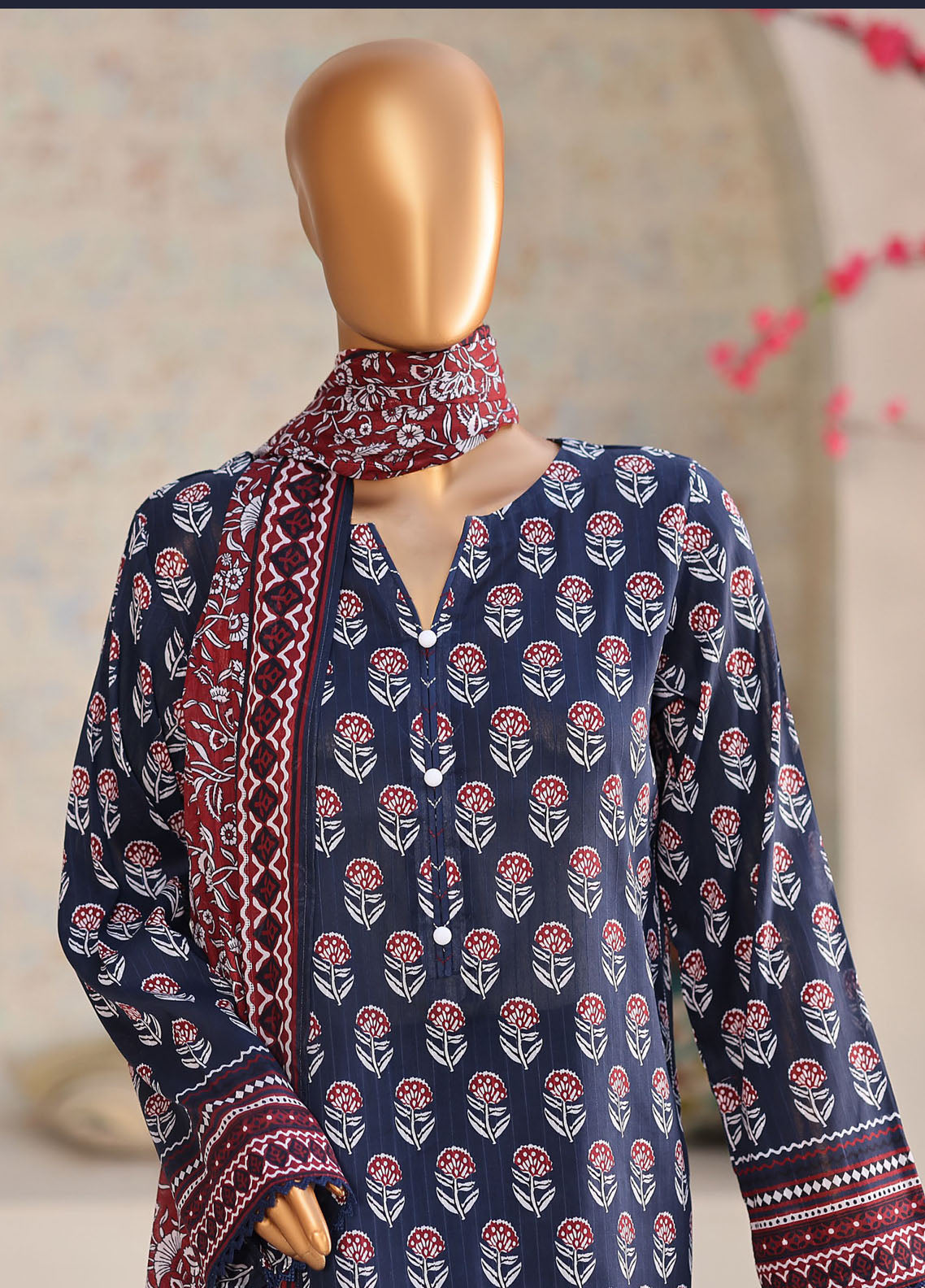 Nayab By HZ Textile Printed Lawn 3 Piece Unstitched Suit HZ26NP D-NPC-05 Nayab By HZ Textile Printed Lawn 3 Piece Unstitched Suit HZ26NP D-NPC-05