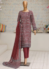 Nayab By HZ Textile Printed Lawn 3 Piece Unstitched Suit HZ26NP D-NPC-07