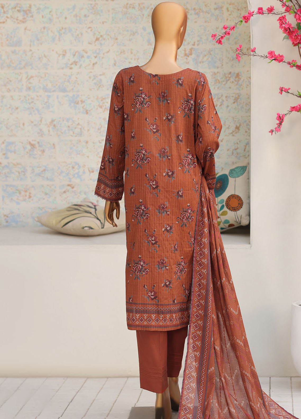 Nayab By HZ Textile Printed Lawn 3 Piece Unstitched Suit HZ26NP D-NPC-08 Nayab By HZ Textile Printed Lawn 3 Piece Unstitched Suit HZ26NP D-NPC-08