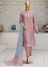 Nayab By HZ Textile Printed Lawn 3 Piece Unstitched Suit HZ26NP D-NPC-09