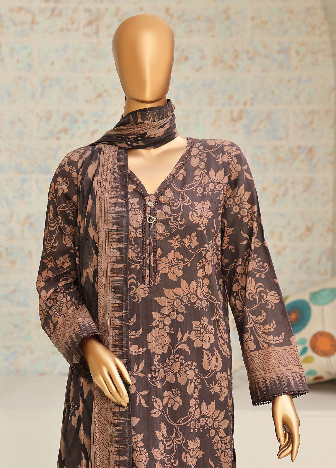 Nayab By HZ Textile Printed Lawn 3 Piece Unstitched Suit HZ26NP D-NPC-10 Nayab By HZ Textile Printed Lawn 3 Piece Unstitched Suit HZ26NP D-NPC-10